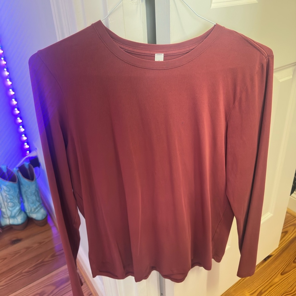 Lululemon Maroon Shirt